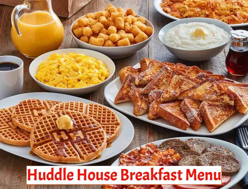 Huddle House Breakfast Menu